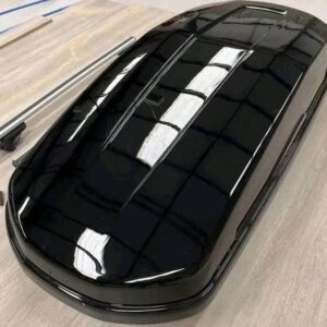 Halfords Advanced 470L Jet Black Roof Box & Roof Racks