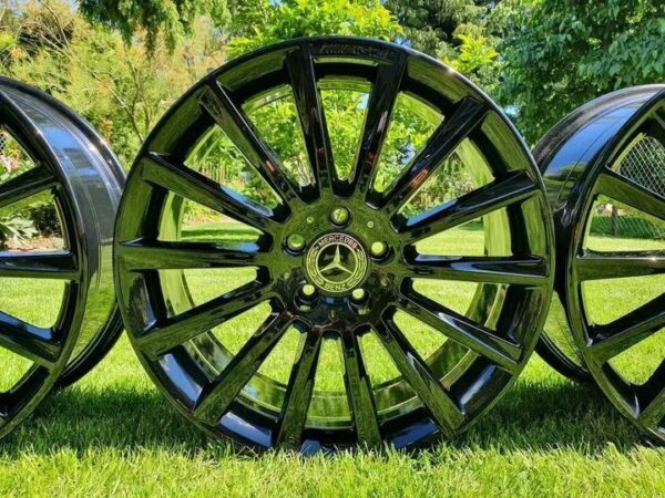 original AMG rims from a Mercedes C-Class - Image 4