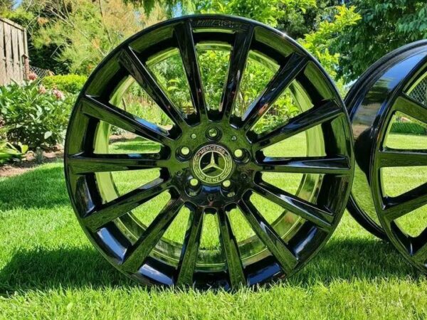 original AMG rims from a Mercedes C-Class - Image 9